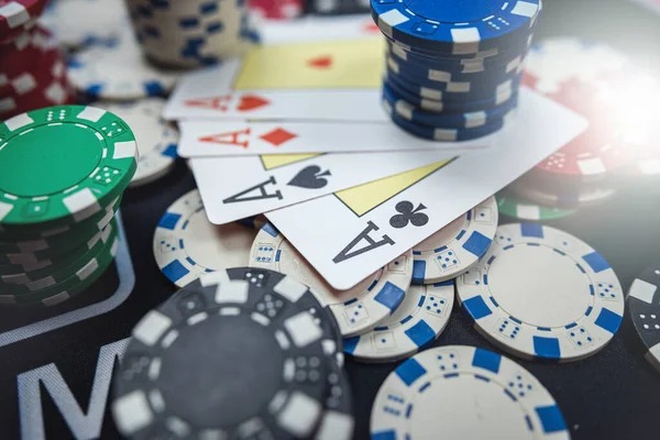 Live casino dealer broadcast studio with multi-camera setup